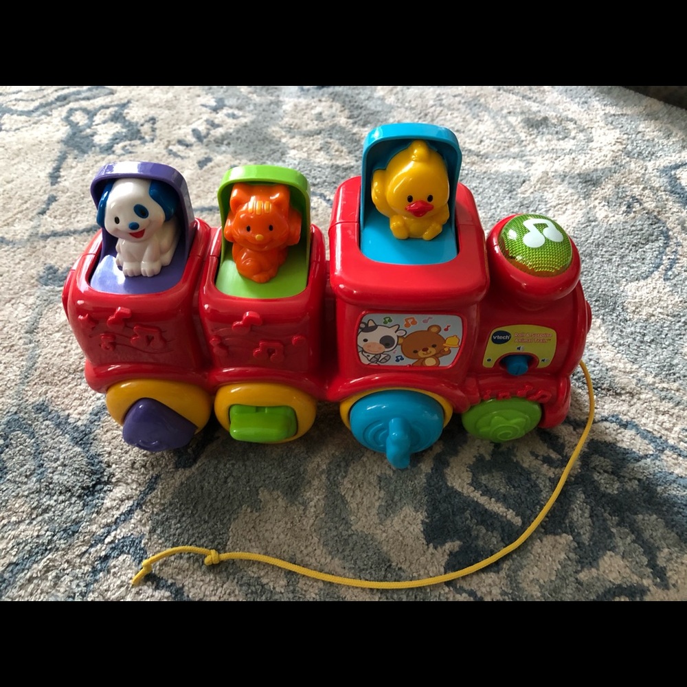 Vtech roll and surprise learning train